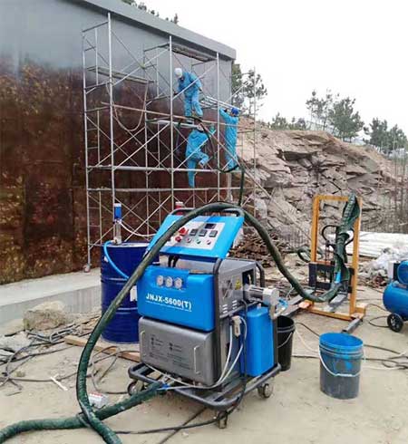 聚脲需要怎么施工?聚脲涂料(图1) H5600T聚脲施工设备